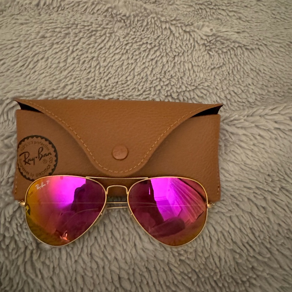 Ray Ban Aviator Flash Lenses